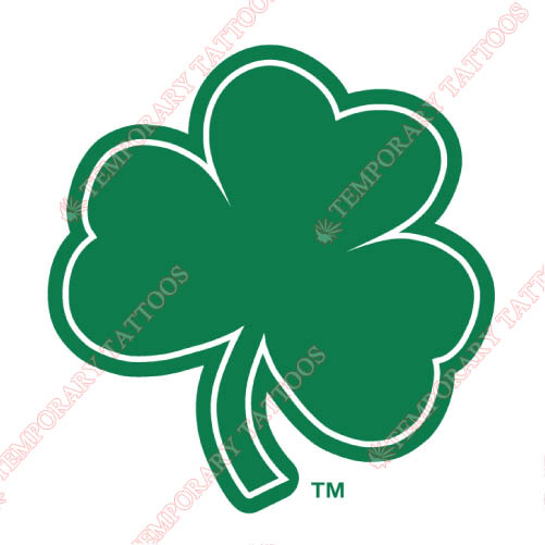 Notre Dame Fighting Irish Customize Temporary Tattoos Stickers NO.5726
